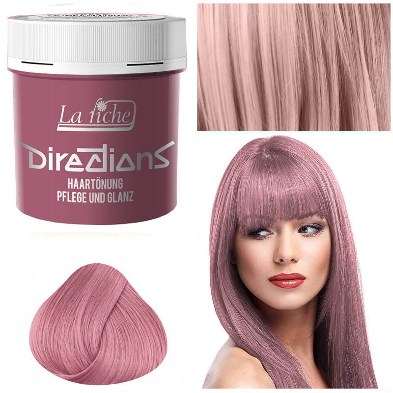 Розовая краска для волос Pastel Rose - Directions
